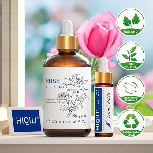 HIQILI 100ML Rose Essential Oil - Image 8