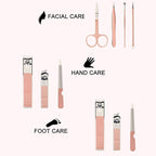 Manicure Set Women Men Nail Clipper Set Stainless Steel Toe Finger Nail - Image 3