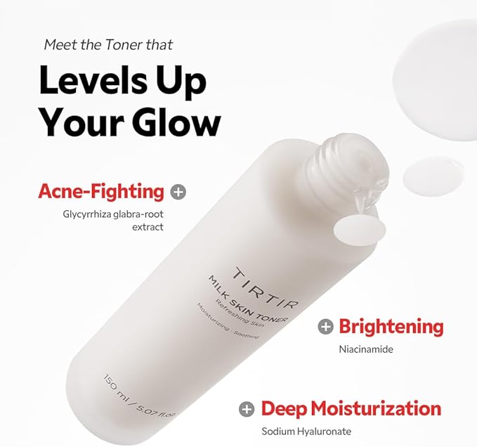 TIRTIR Milk Skin Rice Toner - Image 4