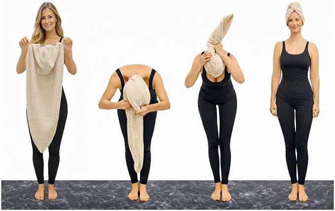 Smart Hair Towel™ – Slim Shape Microfiber Hair Wrap - Image 8