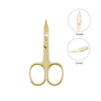 LIVINGO Sharp Curved Nail Cuticle Scissors, Premium Stainless Steel Blade - Image 5