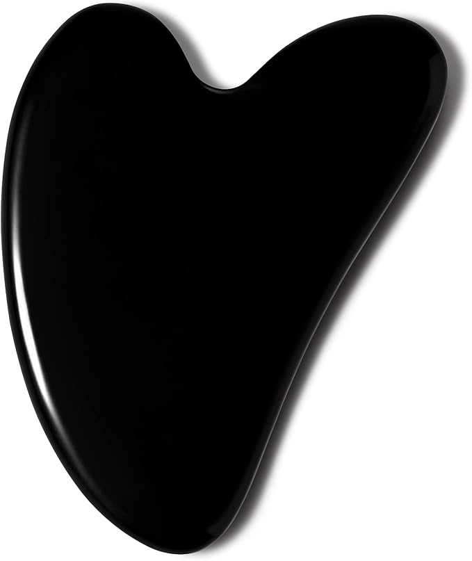 rosenice Gua Sha Facial Tools Black Guasha Tool Gua Sha Jade Stone by rosenice