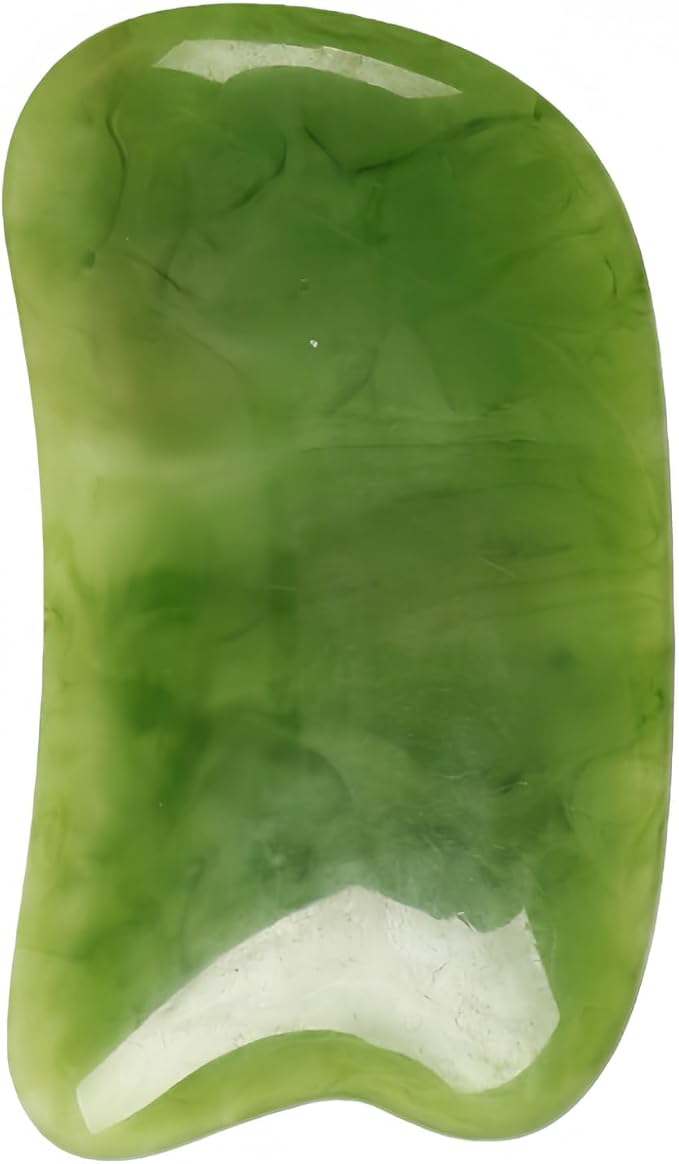 Gua Sha Scraping Massage Tool, GuaSha Facial Set, Natural Resin GuaSha Massage by YSYRUR