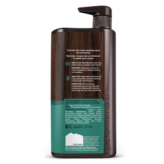 Every Man Jack Men’s Hydrating Body Wash - Image 9