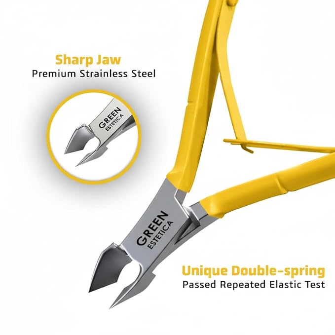 Professional Cuticle Trimmer Nail Cuticle Cutter Stainless Steel Cuticle Nippers - Image 3