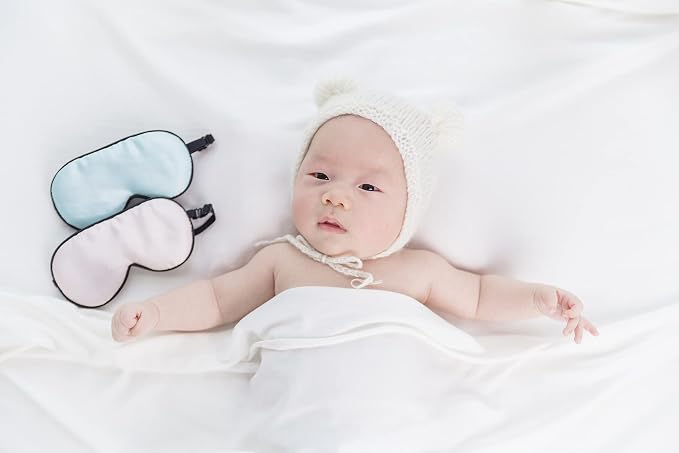 Mulberry Silk Sleep Mask with Adjustable Strap - Image 4