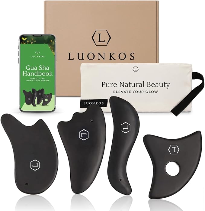LUONKOS Gua Sha Facial Tools by HanaEmi