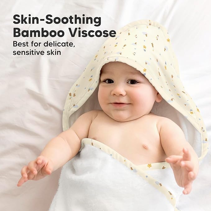 KeaBabies Hooded Baby Towel for Newborn - Image 4