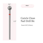 10pcs Safety Ball Cuticle Drill Bits, Carbide Diamond Nail Bits - Image 2