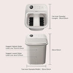 13-inch Foot Spa with Fully Automatic Electric Massage Dual-Action System - Image 6
