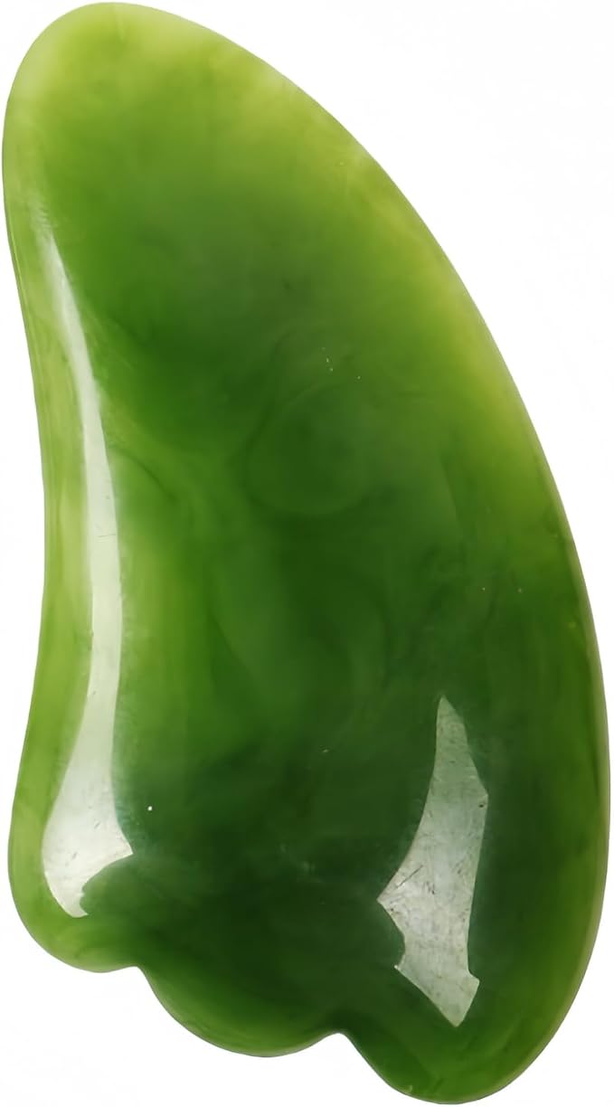 Gua Sha Scraping Massage Tool, GuaSha Facial Set, Natural Resin GuaSha Massage by YSYRUR