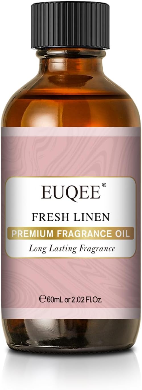 EUQEE Fresh Linen Fragrance Oil 60ml Premium Fragrance Essential Oil by EUQEE