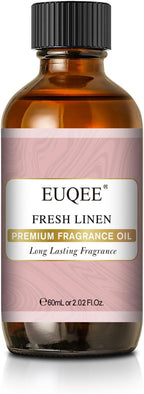EUQEE Fresh Linen Fragrance Oil 60ml Premium Fragrance Essential Oil by EUQEE