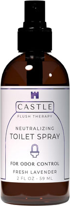 Castle Flush Therapy Neutralizing Toilet Spray | Odor Control: Mist Over the by CastleCompany