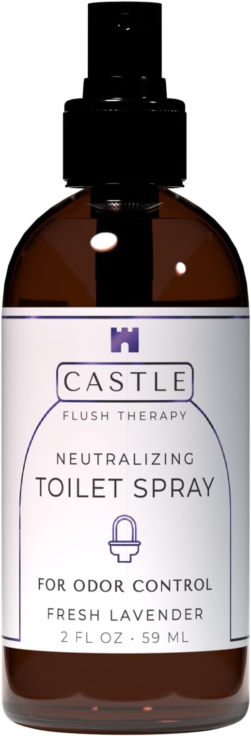 Castle Flush Therapy Neutralizing Toilet Spray | Odor Control: Mist Over the by CastleCompany