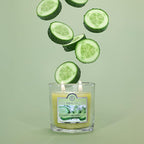 Colonial Candle Cucumber Fresca Scented Jar Candle, 2 Wick, 3.5 oz, Mottled Wax - Image 8