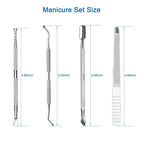 Professional Cuticle Nippers Set, Stainless Steel Manicure Kit - Image 8