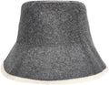 Wool Sauna Hat, Comfortable Soft Felt Wool Cap, Breathable Russian Banya Cap by Unknown