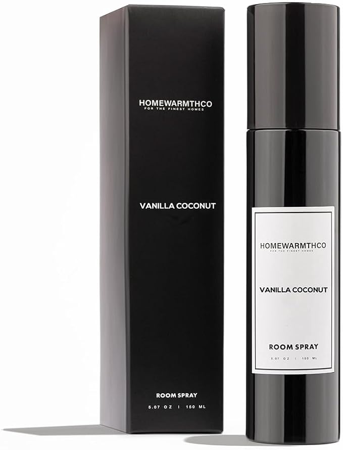 Vanilla Coconut Room Spray – 5.07 oz Scented Air Freshener Spray by Homewarmthco