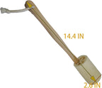 Back Loofah Scrub Loofah Sponge Long Handle Loofah Shower Bath Brush On a Stick - Image 2
