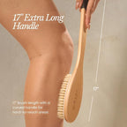 Bare Botanics 17" Dry Brushing Body Brush - Image 4