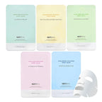 NEXTBEAU [PACK OF 20 Solution Sheet Mask Pack 5types x 4pc Aloe, Niacinamide by NEXTBEAU