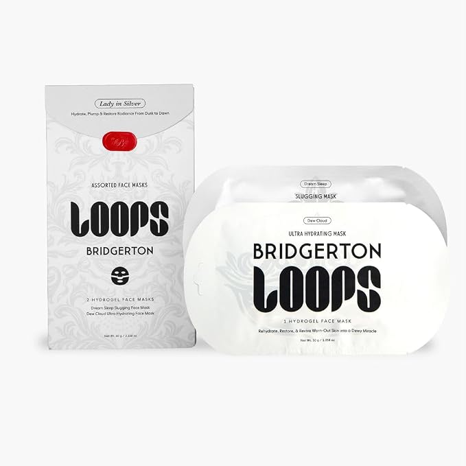 LOOPS Beauty Bridgerton™ NETFLIX Lady in Silver Set by LOOPS