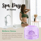 Lavender Oil Body Scrub, Organic Exfoliator - Image 6