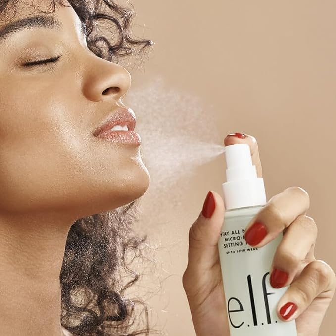 e.l.f. Stay All Night Micro-Fine Setting Mist, Hydrating & Refreshing Makeup - Image 2