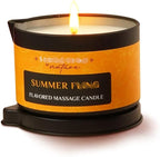 Tropical Scent Massage Oil Candle – Vegan Full Body Massage Therapy & Home SPA by SeductionbyNature
