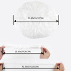Super Big XXLarge Shower Cap 10 pcs Disposable Plastic Bath Cap Waterproof - Image 4