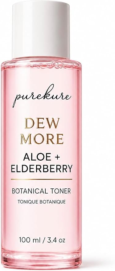 Aloe & Elderberry Facial Toner, Alcohol-Free, Hydrating Face Toner by Purekure
