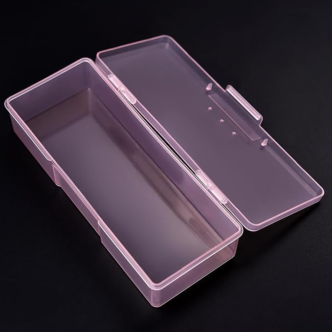 Transparent Box Storage Case for Nail Art Equipment Manicure Tool Organzing - Image 6