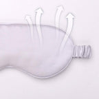 Silk Sleep Mask Light Blocking Luxury 100% Mulberry 19mm Silk Eye Mask Eye - Image 2