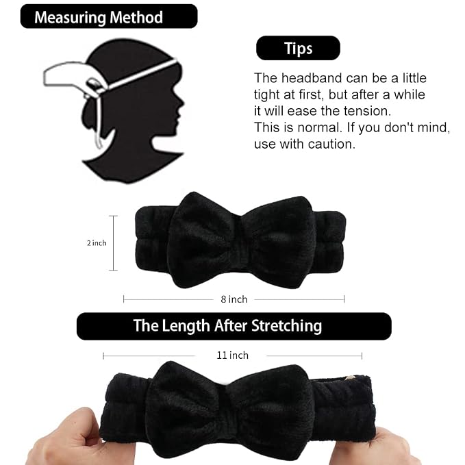 WHAVEL 6 Pack Spa Headbands - Image 5