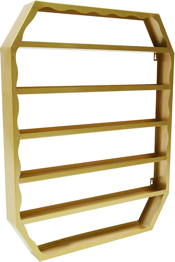 Nail Polish Organizer Wall Mounted, Metal Nail Polish Storage Holder - Image 5