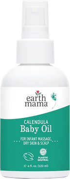 Earth Mama Calendula Baby Oil | Massage Oil by EarthMamaOrganics
