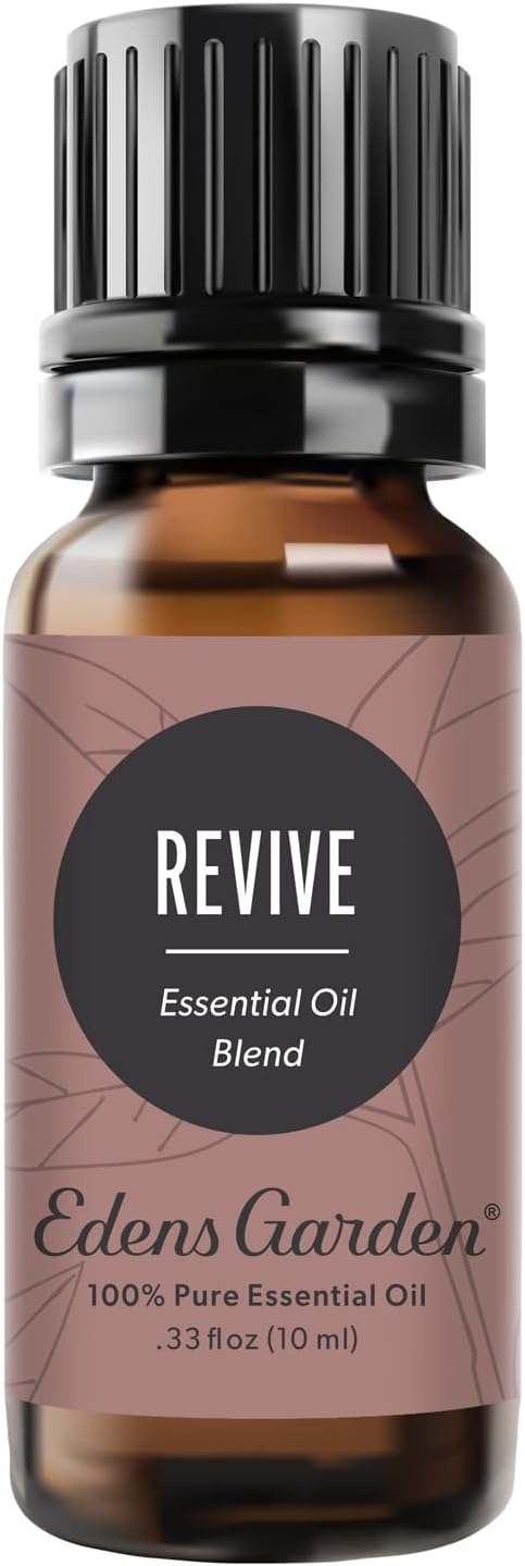 Edens Garden Revive Essential Oil Blend – 100% Pure & Undiluted Aromatherapy Oil by EdensGarden