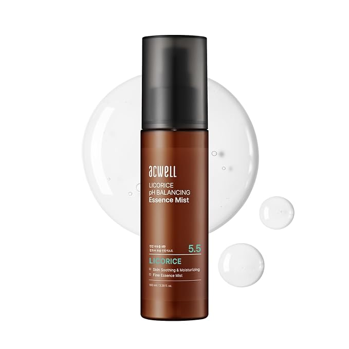 ACWELL Licorice pH Balancing Essence Hydrating Face Mist – Ultra-Fine, Triple by ACWELL