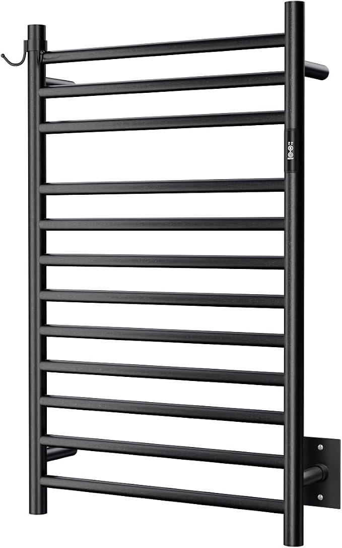 Wall Mounted Towel Warmer 12 Bars by NORTTABATHDECOR