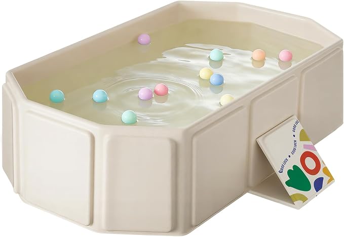 Portable Bathtub, Foldable Bathtub No Installation, Bathroom SPA Soaking Tub by HLCZLUZ
