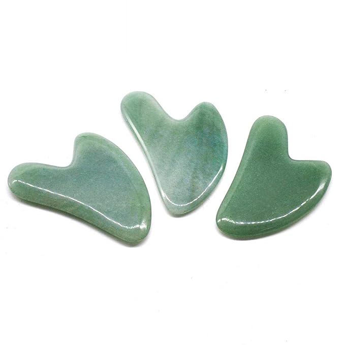 Gua Sha Facials Tools for Jaw Massage Tools Board Natural Jade Stone for SPA - Image 8