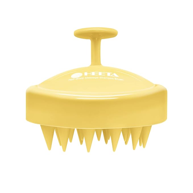 HEETA Scalp Massager with Soft Silicone Bristles by HEETA