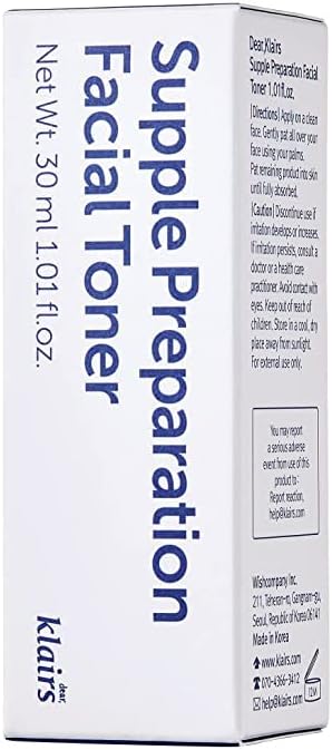 DearKlairs Supple Preparation Facial Toner, pH Balance, Moisturizer, Korean - Image 6