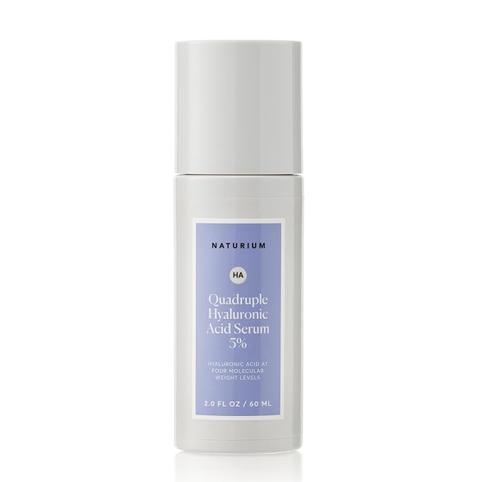 Naturium Quadruple Hyaluronic Acid Serum 5% Jumbo, Hydrating & Plumping Face by Naturium