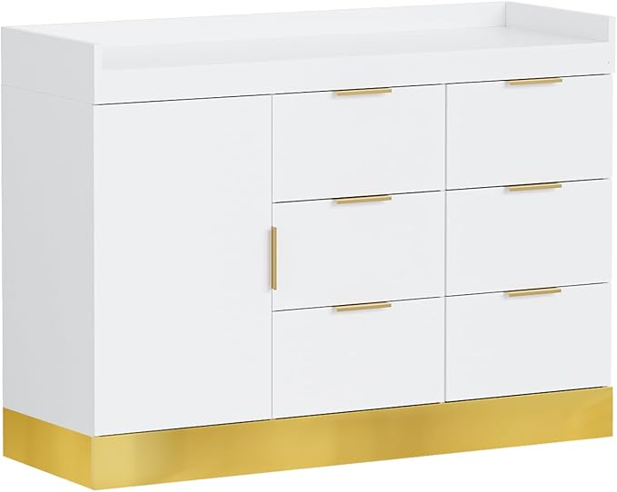 OmySalon Salon Station for Stylists, Free Standing Barber Vanity by OmySalon