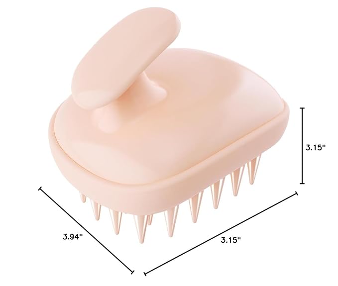 2-in-1 Scalp Massager Shampoo Brush, Scalp Scrubber, Exfoliator Brush - Image 7