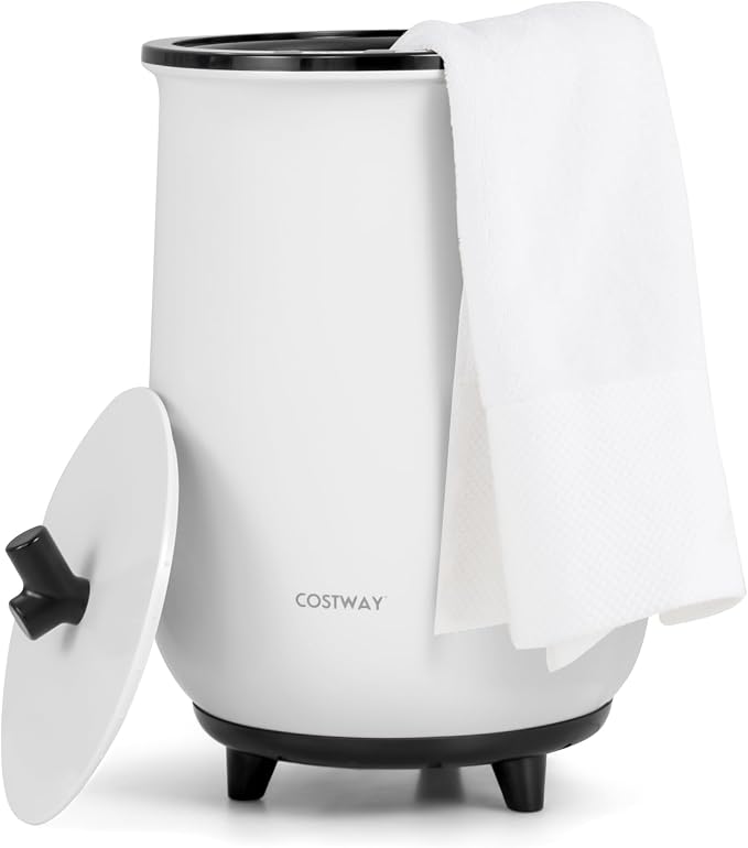 COSTWAY Bucket Style Towel Warmer, 23L Towel Warmer by COSTWAY
