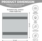 QUBA LINEN 100% Cotton Washcloth Set – Soft, Absorbent Face Towels - Image 7
