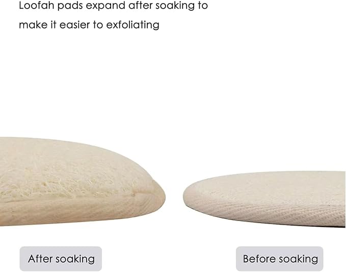 Loofah Bath Sponge, Exfoliating Bath Gloves, Loofah Exfoliating Body Scrubber - Image 3